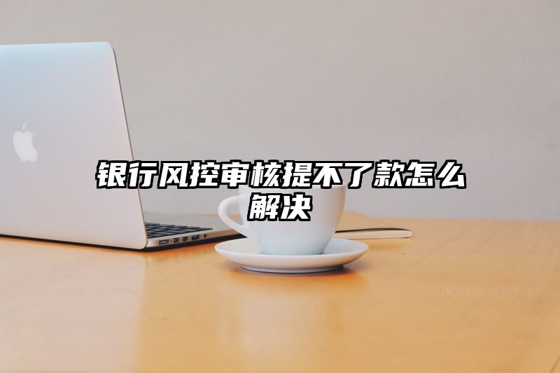 银行风控审核提不了款怎么解决