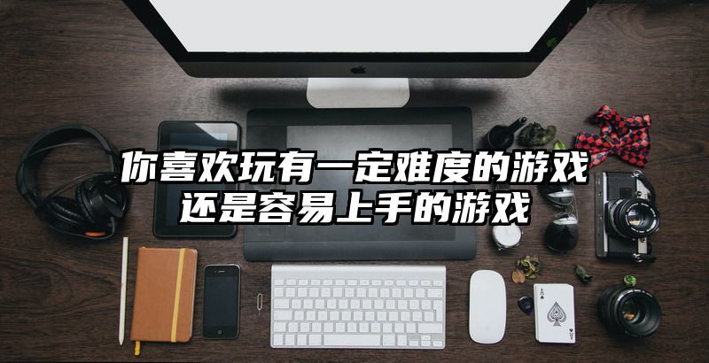 你喜欢玩有一定难度的游戏还是容易上手的游戏